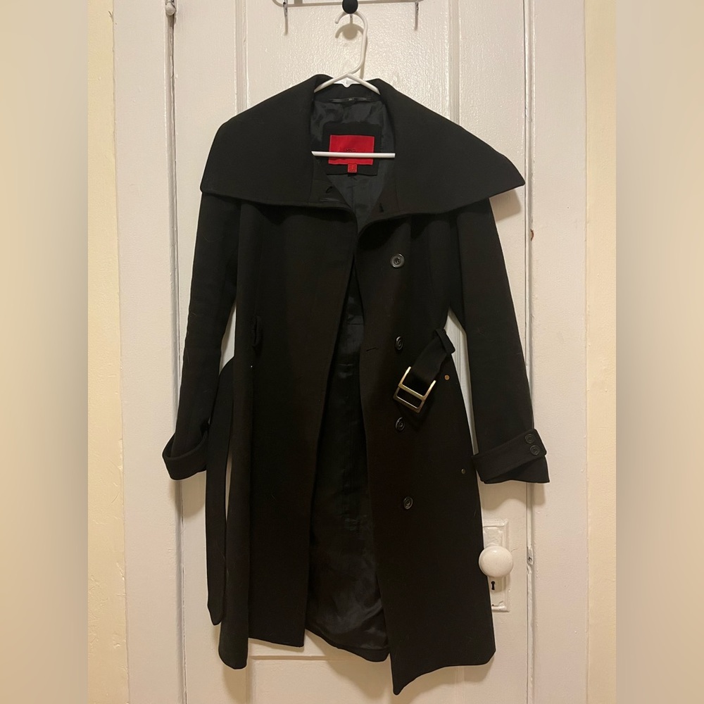 MNG Women’s Black Pea Coat Size XXS